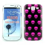 Wholesale Samsung Galaxy S3 Purple Skull Design Case